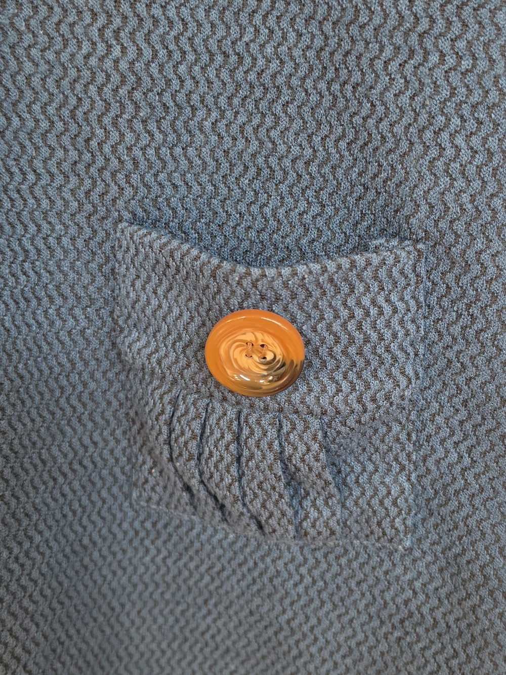 Papa Vancouver Teal Cowl Neck Tunic Dress - Picture 3 of 6